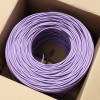 305M RJ45 Cat6 UTP CCA Network Ethernet  Cable in Pull box - LSOH / LSZH - Purple