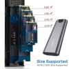 Combrite M.2 NGFF SSD Enclosure USB-C 3.2 Ultraspeed External HDD Caddy