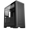 CiT Pro Creator XE Mid-Tower E-ATX PC Black Gaming Case With Mesh Front Panel and Tempered Glass Side Panel 1 x USB3.0 2 x USB2.0