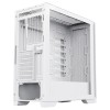 CiT Pro Creator XE Mid-Tower E-ATX PC Gaming Case With Mesh Front Panel and Tempered Glass Side Panel - All White