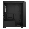 GameMax Icon Black Gaming Case 4x ARGB Fans MB Sync 3PIN Tinted Glass Panels