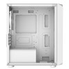GameMax Icon White Gaming Case mATX 4x ARGB Fans MB Sync 3PIN Tinted Glass Panels