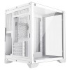 GameMax Infinity Mini Cube Micro ATX PC White Gaming Case With Tempered Glass Side Panels 3x ARGB LED Fans