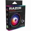 GameMax Razor Extreme 120mm ARGB PC Cooling Fan 3-Pin & AURA