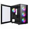 Game Max Icon Glass Gaming Case 4xARGB Fans MB Sync 3PIN TG