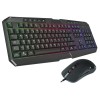 CiT Avenger Rainbow Keyboard and Mouse Set USB Gaming Kit