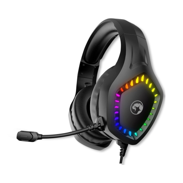 Marvo Scorpion H8360 Gaming Headphones, USB and 3.5mm, RGB Gaming Headset - PC, Xbox, Switch, PS5 and PS4 Compatible