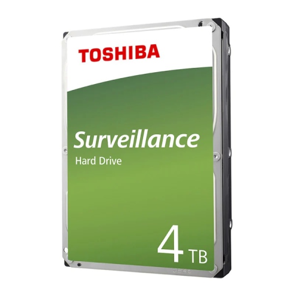 Toshiba DT02-V 4TB Surveillance Hard Drive, SATA 3.5'' CCTV HDD, DT02ABA400V