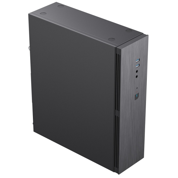 CiT S8i SFF Micro ATX Desktop Case with Brushed Finish Front 8.3 Litre 2x USB3.0 1 x 80mm Fan