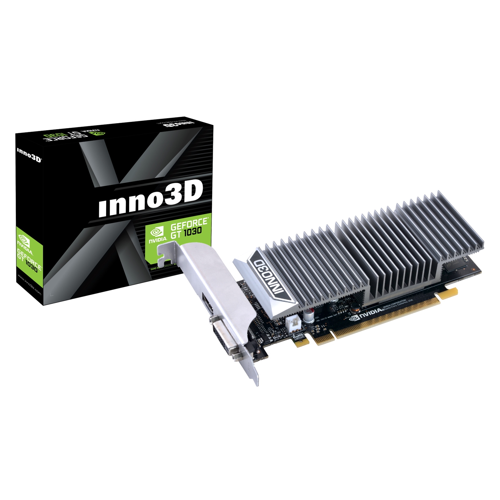Inno3D Nvidia GeForce GT 1030 2GB GDDR5 Low Profile DVI/HDMI ...