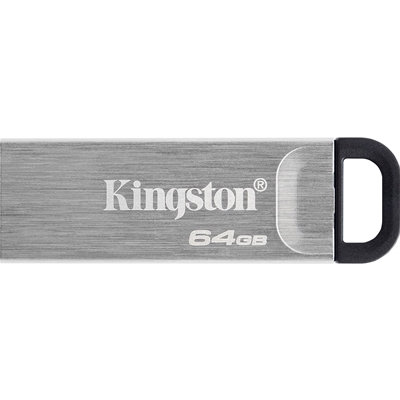 Kingston DataTraveler Kyson 64 GB USB 3.2 Capless Metal USB Flash Drive
