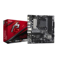 Asrock B550M PHANTOM GAMING 4, AMD B550, AM4, Micro ATX, 4 DDR4, HDMI, DP, XFire, PCIe4, M.2