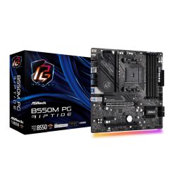 Asrock B550M PHANTOM GAMING RIPTIDE, AMD B550, AM4, Micro ATX, 4 DDR4, HDMI, DP,  XFire, 2.5GB LAN, RGB, 2x M.2