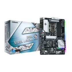 Asrock B560 STEEL LEGEND, Intel B560, 1200, ATX, 4 DDR4, HDMI, DP, 2.5G LAN, RGB, 3x M.2