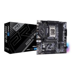 Asrock B660M PRO RS, Intel B660, 1700, Micro ATX, 4 DDR4, HDMI, DP, PCIe4, RGB, 2x M.2