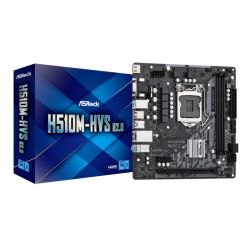 Asrock H510M-HVS R2.0, Intel H510, 1200, Micro ATX, 2 DDR4, VGA, HDMI