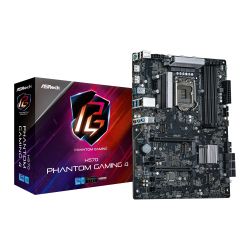 Asrock H570 PHANTOM GAMING 4, Intel H570, 1200, ATX, 4 DDR4, XFire, HDMI, DP, 3x M.2