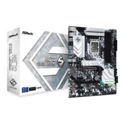 Asrock H670 STEEL LEGEND, Intel H670, 1700, ATX, 4 DDR4, HDMI, DP, 2.5GB LAN, PCIe5, 3x M.2