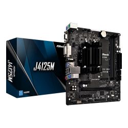 Asrock J4125M, Integrated Intel Quad-Core J4125, Micro ATX, 2 DDR4, VGA, DVI, HDMI