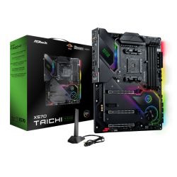 Asrock X570 TAICHI RAZER, AMD X570, AM4, ATX, 4 DDR4, HDMI, SLI/XFire, AX Wi-Fi, 2.5GB LAN, PCIe4, RGB Lighting, M.2