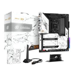 Asrock X670E TAICHI CARRARA, AMD X670, AM5, EATX, 4 DDR5, HDMI, 2 USB4, Wi-Fi 6E, 2.5G LAN, PD 3.0 27W, PCIe5, RGB, 4x M.2, 12cm Carrara Fan