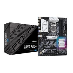 Asrock Z590 PRO4, Intel Z590, 1200, ATX, 4 DDR4, XFire, HDMI, DP, 2.5G LAN, 3x M.2