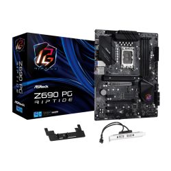 Asrock Z690 PHANTOM GAMING RIPTIDE, Intel Z690, 1700, ATX, 4 DDR4, HDMI, 2.5GB LAN, PCIe5, RGB, 3x M.2