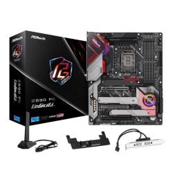 Asrock Z690 PHANTOM GAMING VELOCITA, Intel Z690, 1700, ATX, 4 DDR5, HDMI, DP, Wi-Fi, 2.5GB LAN, PCIe5, RGB, 4x M.2