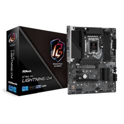 Asrock Z790 PG LIGHTNING/D4, Intel Z790, 1700, ATX, 4 DDR4, HDMI, eDP, 2.5G LAN, PCIe5, 4x M.2