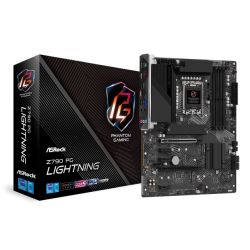 Asrock Z790 PG LIGHTNING, Intel Z790, 1700, ATX, 4 DDR5, HDMI, eDP, 2.5G LAN, PCIe5, 4x M.2