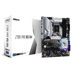 Asrock Z790 PRO RS/D4, Intel Z790, 1700, ATX, 4 DDR4, HDMI, DP, eDP, 2.5G LAN, PCIe5, RGB, 4x M.2