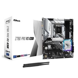 Asrock Z790 PRO RS WIFI, Intel Z790, 1700, ATX, 4 DDR5, HDMI, DP, eDP, Wi-Fi 6E, 2.5G LAN, PCIe5, RGB, 4x M.2