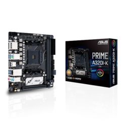 Asus PRIME A320I-K CSM - Corporate Stable Model, AMD A320, AM4, Mini ITX, 2 DDR4, HDMI, DP, M.2