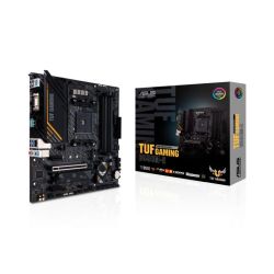 Asus TUF GAMING B550M-E, AMD B550, AM4, Micro ATX, 4 DDR4, VGA, HDMI, DP, 2x M.2