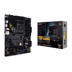 Asus TUF GAMING B550-PLUS, AMD B550, AM4, ATX, 4 DDR4, HDMI, DP, XFire, 2.5GB LAN, PCIe4, RGB Lighting, M.2