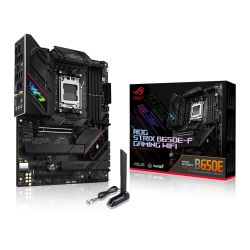 Asus ROG STRIX B650E-F GAMING WIFI, AMD B650, AM5, ATX, 4 DDR5, HDMI, DP, Wi-Fi 6, 2.5G LAN, PCIe5, RGB, 3x M.2