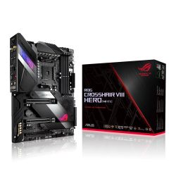 Asus ROG CROSSHAIR VIII HERO (WI-FI), AMD X570, AM4, ATX, 4 DDR4, SLI/XFire, 2.5GB LAN, PCIe4, RGB Lighting, M.2