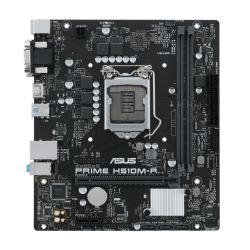 Asus PRIME H510M-R SI, Intel H510, 1200, Micro ATX, 2 DIMM, DVI, HDMI, 2 USB 3.2 *WHITE BOX*