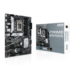 Asus PRIME H770-PLUS D4, Intel H770, 1700, ATX, 4 DDR4, HDMI, DP, 2.5G LAN, PCIe5, 3x M.2