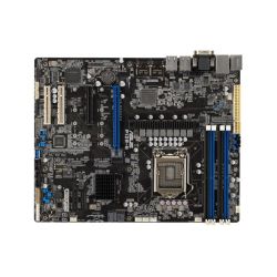 Asus P12R-E Server MB, Intel C252, 1200 for Xeon E-2300, ATX, 4 DDR4, Dual GB LAN, Mgmt LAN, 2x M.2