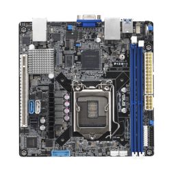 Asus P12R-I Server MB, Intel C252, 1200 for Xeon E-2300, Mini ITX, 2 DDR4, Dual GB LAN, 1x M.2, 6 x SATA3, Onboard ASMB10-iKVM