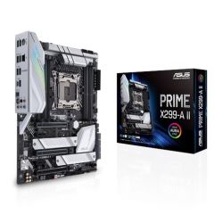 Asus PRIME X299-A II, Intel X299, 2066, ATX, 8 DDR4, SLI/XFire, M.2 Heatsink, 12 IR3555 Power, RGB Lighting