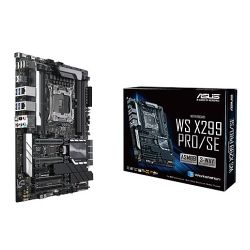 Asus X299-WS PRO/SE, Workstation, Intel X299, 2066, ATX, DDR4, U.2, Dual LAN, Embedded iKVM Module, M.2