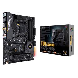 Asus TUF GAMING X570-PLUS (Wi-Fi), AMD X570, AM4, ATX, 4 DDR4, HDMI, DP, XFire, Wi-Fi, PCIe4, RGB Lighting, M.2