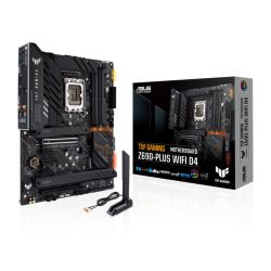 Asus TUF GAMING Z690-PLUS WIFI D4, Intel Z690, 1700, ATX, 4 DDR4, HDMI, DP, Wi-Fi, 2.5G LAN, PCIe5, RGB, 4x M.2