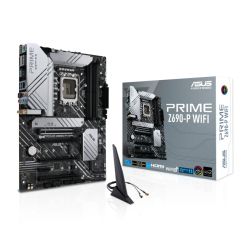 Asus PRIME Z690-P WIFI, Intel Z690, 1700, ATX, 4 DDR5, HDMI, DP, Wi-Fi, 2.5G LAN, PCIe5, 3x M.2