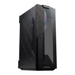 Asus ROG Z11 Mini-ITX/-DTX RGB Gaming Case w/ Glass Panels, Tilt Design, USB-C, 3-slot GFX & 240mm Radiator Support, ARGB Controls, Dual Orientation