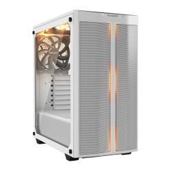 Be Quiet! Pure Base 500DX Gaming Case w/ Glass Window, ATX, 3 x Pure Wings 2 Fans, ARGB Front Lighting, USB-C, White