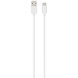 Hama USB-A to USB-C Charging/Data Cable, 75cm, White