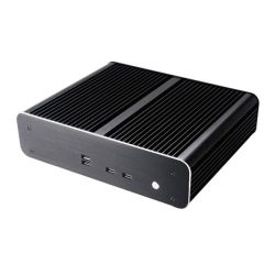 Akasa Euler TX V2 Thin Mini ITX Case, Fanless, Aluminium, VESA Mountable